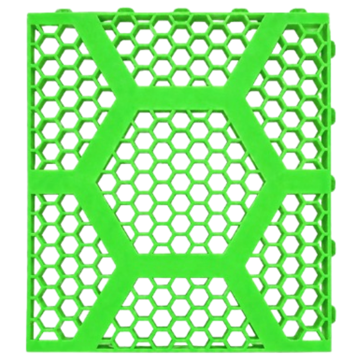 Placa Hexafloor na cor verde